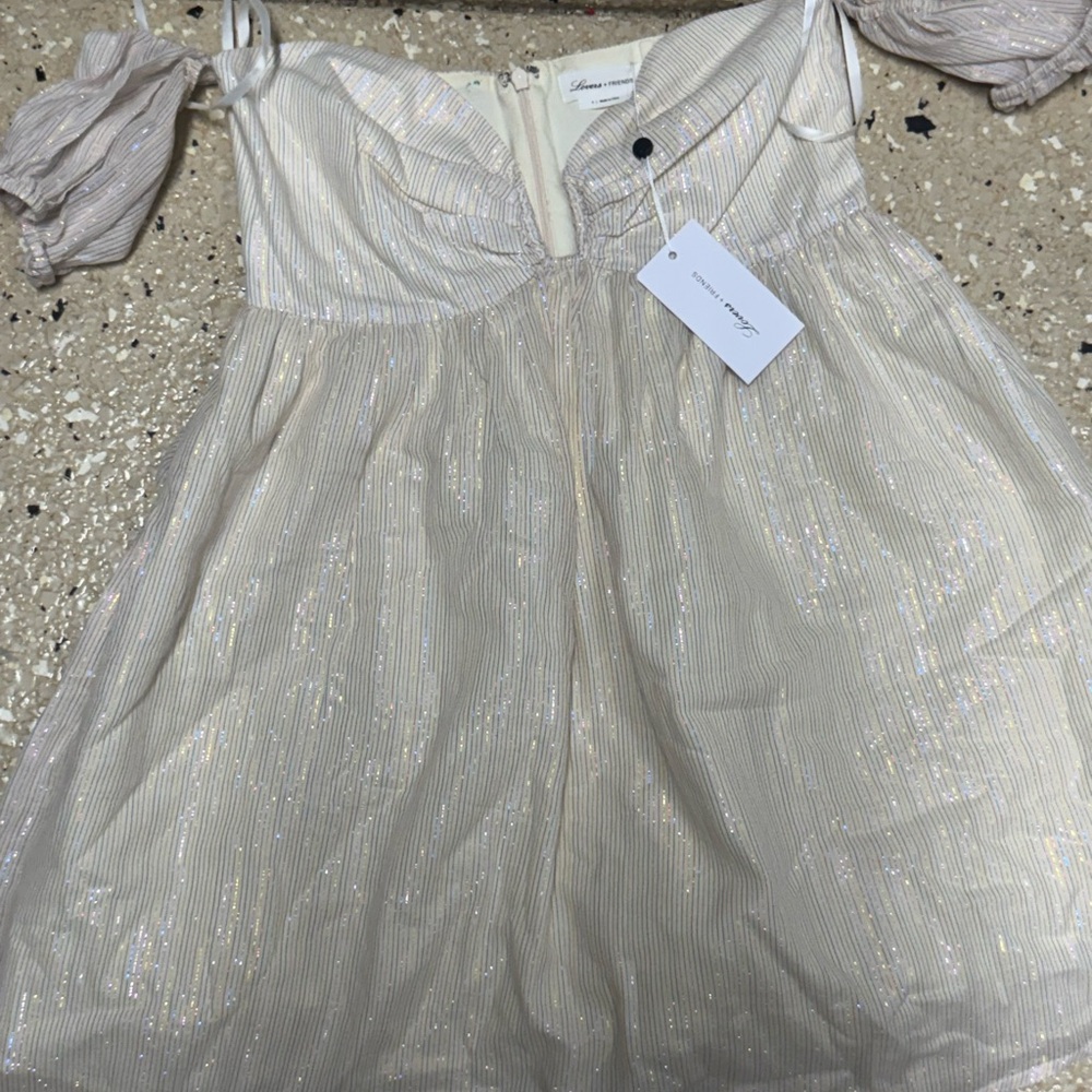 Lovers + Friends White Off-Shoulder Dress - Picture 3 of 6